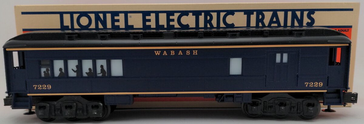 Lionel 6-7231 O Gauge Wabash "City Of Danville" Coach Car EX/Box