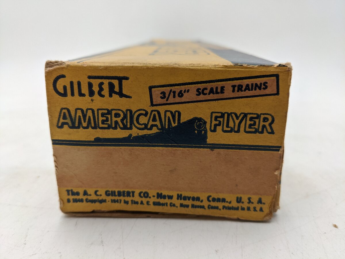 American Flyer 953 VIntage S Niagra Falls Heavyweight Combo Car w/Silhouettes VG/Box
