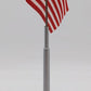 MTH 30-9103 O Scale Operating American Waving Flag LN/Box