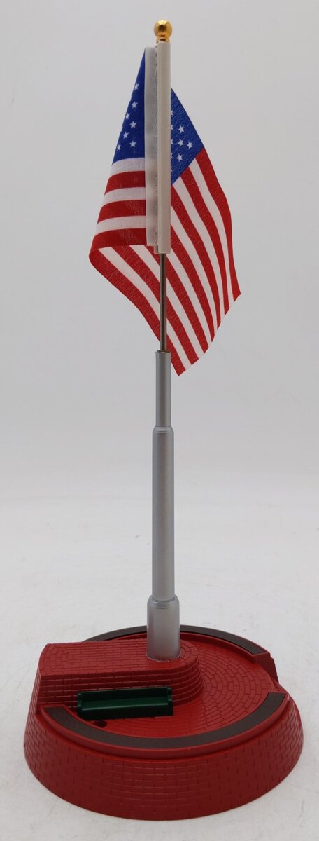 MTH 30-9103 O Scale Operating American Waving Flag LN/Box