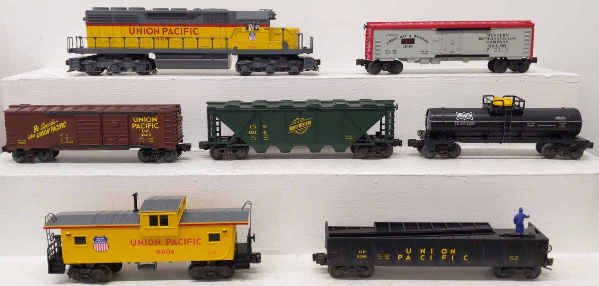 Lionel 6-1361 O Gauge Union Pacific Gold Coast Limited Set LN/Box