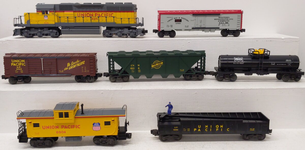 Lionel 6-1361 O Gauge Union Pacific Gold Coast Limited Set LN/Box