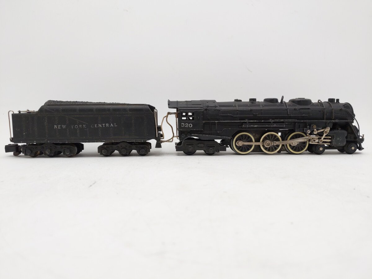 American Flyer 320  Vintage S NYC Steam Locomotive and Tender VG