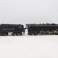 American Flyer 322 Vintage S NYC 4-6-4 Hudson Steam Locomotive & Tender VG