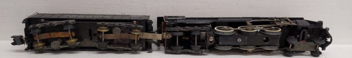 American Flyer 324AC Vintage S 0-8-0 Hudson Steam Locomotive VG