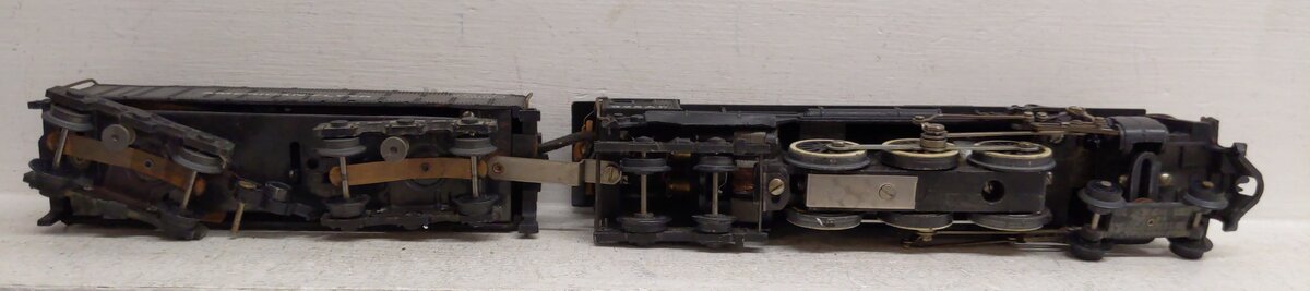 American Flyer 325AC Vintage S New York Central 4-6-4 Steam Locomotive & Tender VG