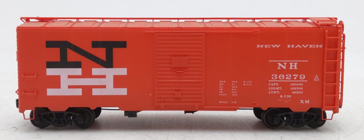 Red Caboose RR-38068-5 New Haven 1937 AAR Single Door Box Car #36279 EX