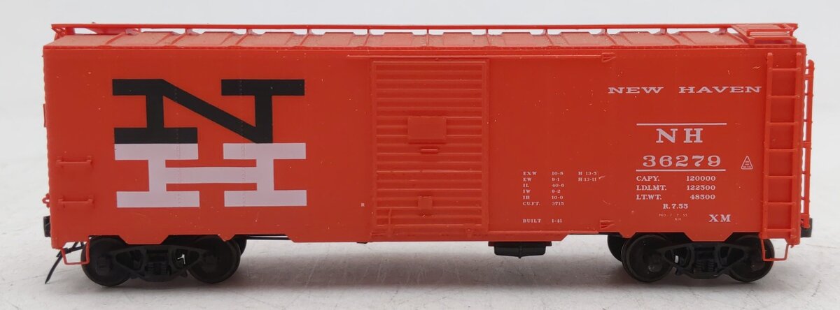 Red Caboose RR-38068-5 New Haven 1937 AAR Single Door Box Car #36279 EX