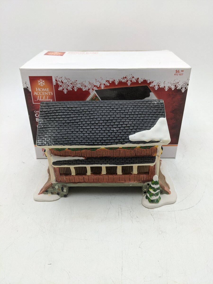 Home Accents 412927  Holiday Christmas Village- 