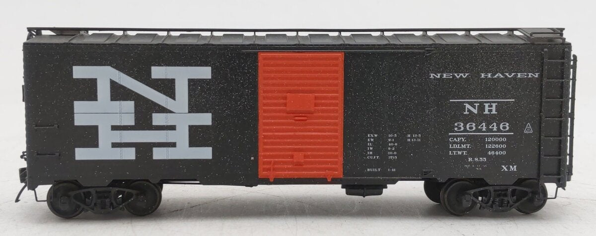 Red Caboose RR-38070-5 HO New Haven 1937 AARR Single DOOR Box Car #36446 EX
