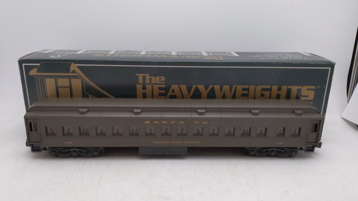 K-Line K1132 O Santa Fe "Spanish Fork Canyon" 18" Heavyweight Coach Car #1132 EX/Box