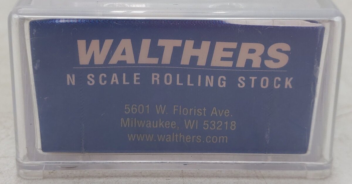 Walthers 932-8862 N Scale Chehalis Western Railroad Logging Flatcar #59881 EX/Box