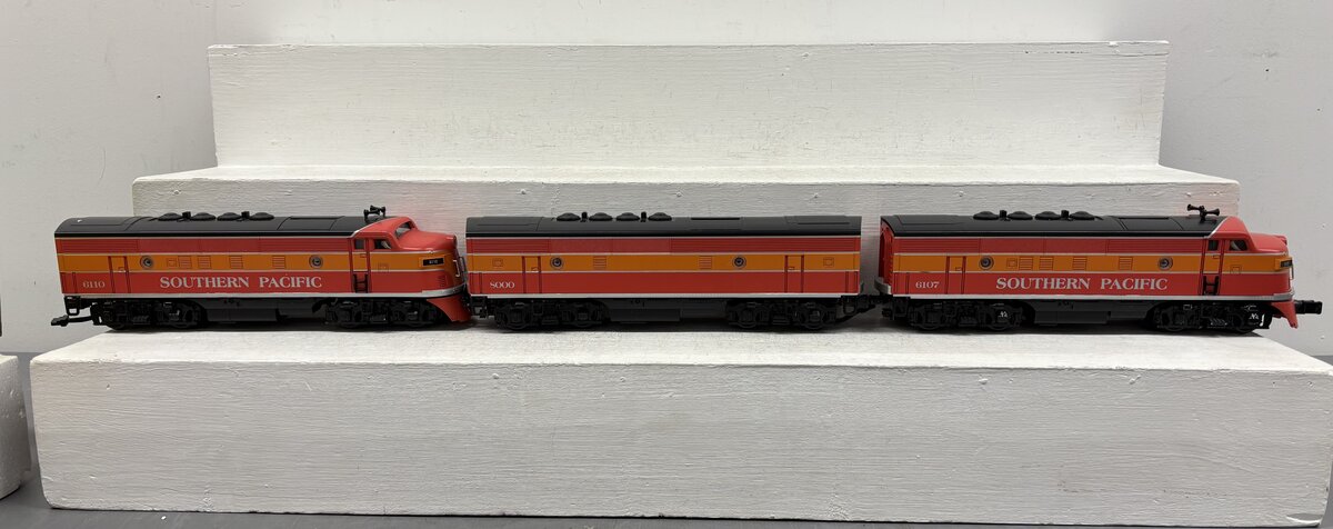 MTH 30-2386-1 Southern Pacific F-3 ABA O Gauge Diesel Train Set w/PS 2.0 EX/Box