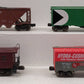 Menards & Lionel Assorted O Gauge Freight Cars [4] EX