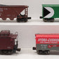 Menards & Lionel Assorted O Gauge Freight Cars [4] EX