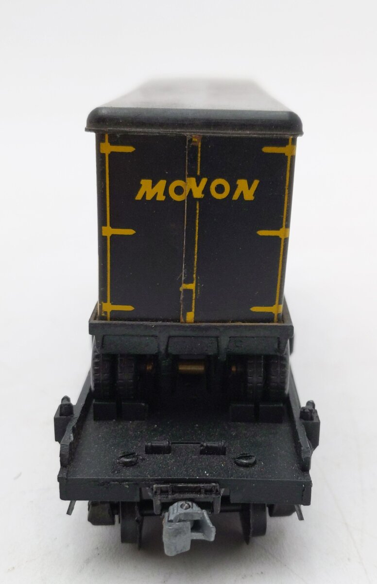 Penn Line 452 HO Monon Piggy-Back Car w/ Trailer Load LN/Box