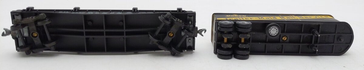 Penn Line 452 HO Monon Piggy-Back Car w/ Trailer Load LN/Box