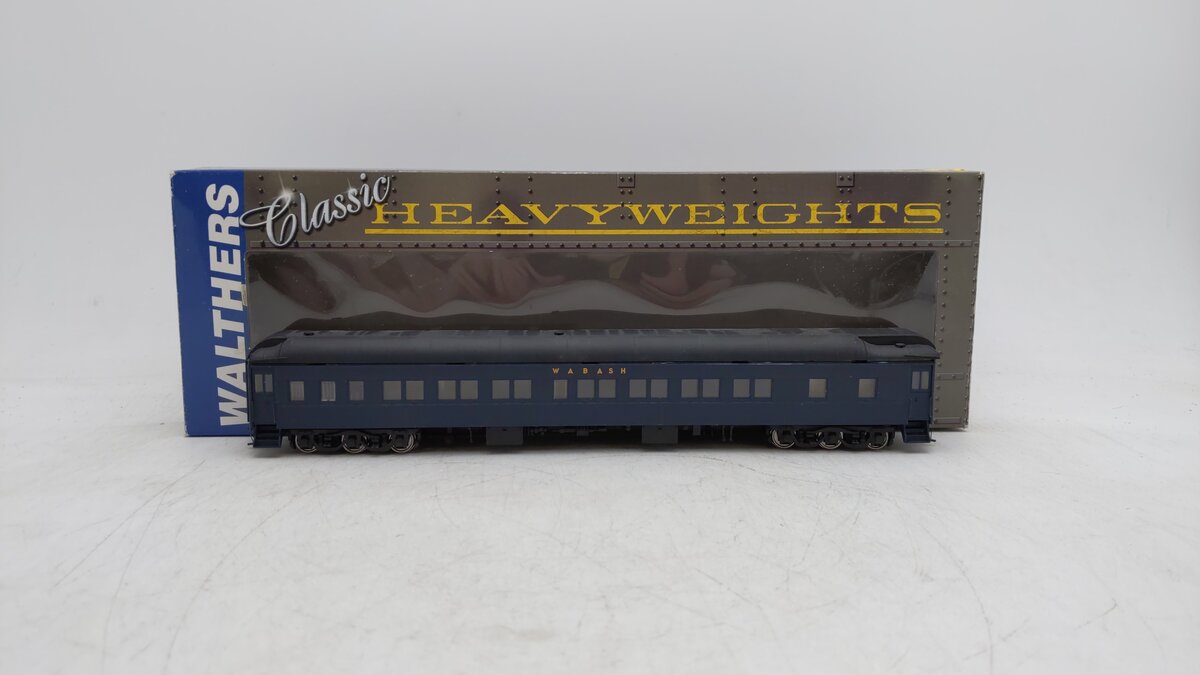 Walthers 932-10069 HO Scale Wabash Pullman Heavyweight 8-1-2 Passenger Car EX/Box