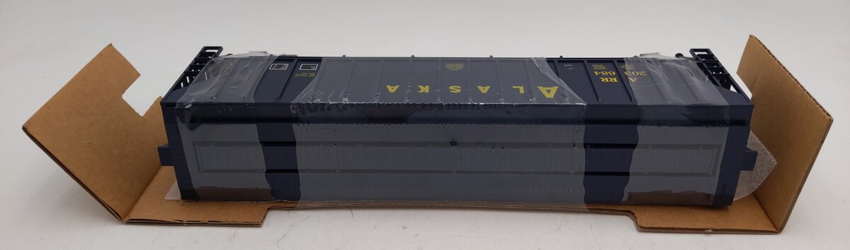 Weaver 203684 O Gauge Alaska PS-1 CD Grain Hopper #203684 - 3 Rail NIB