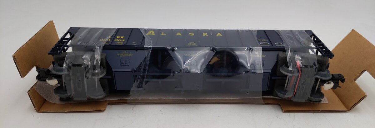 Weaver 203684 O Gauge Alaska PS-1 CD Grain Hopper #203684 - 3 Rail NIB