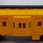 Model Power 3124 N Scale Union Pacific Bay Window Caboose EX/Box