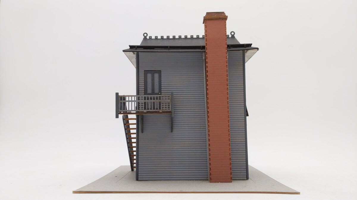 Custom HO Laser Cut Switch Tower EX