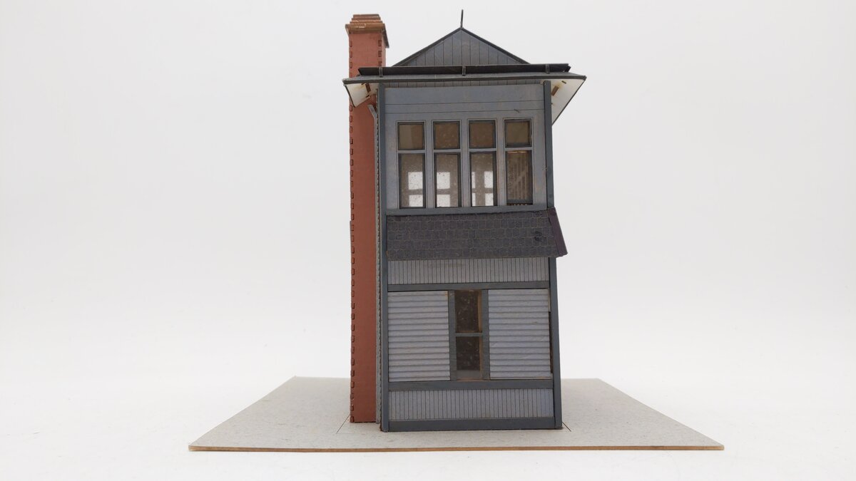 Custom HO Laser Cut Switch Tower EX