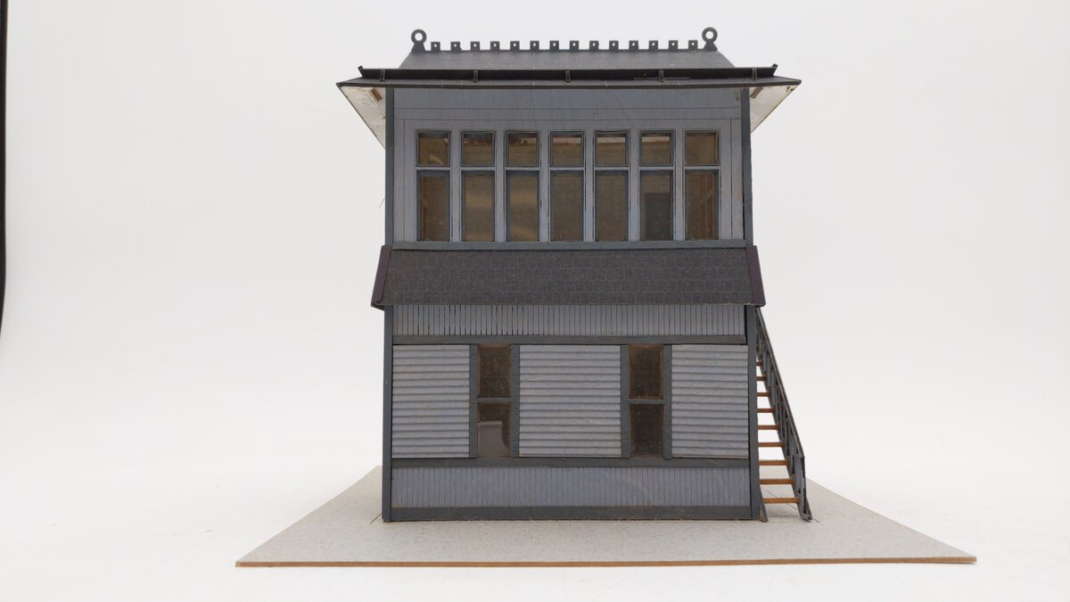Custom HO Laser Cut Switch Tower EX
