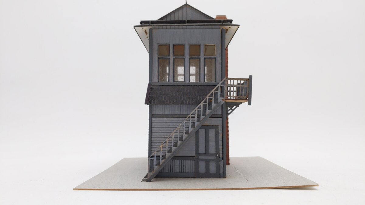 Custom HO Laser Cut Switch Tower EX