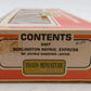 Train Miniature 2307 HO Burlington  40' Double-Sheathed Reefer Car 75209 LN/Box