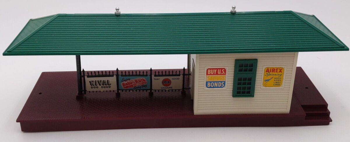 Lionel 257 Vintage O Freight Station w/ Diesel Horn EX