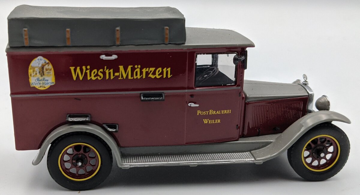 Premium ClassiXXs 1:43 Mercedes-Benz L1000 Express Post Braurei