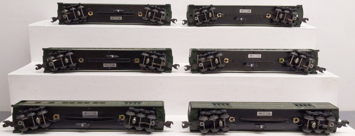Williams M103 New York Central "Century Limited" Green 6-Car Passenger Set EX/Box