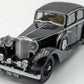 Oxford Diecast 76JSS002 Black SS Jaguar 2.5 Litre Saloon Diecast Model LN