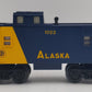 O Gauge Alaska Caboose #1023 - Custom Painted