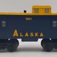 O Gauge Alaska Caboose #1081 - Custom Painted