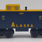 O Gauge Alaska Caboose #1081 - Custom Painted