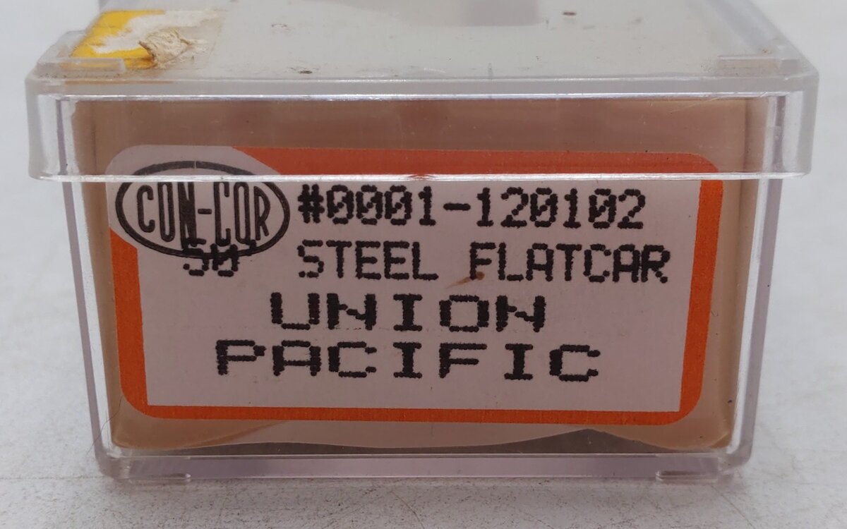 Con-Cor 0001-120102 N Scale Union Pacific Flat Car #115321 EX/Box