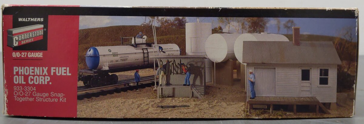 Walthers 933-3304 O And O-27 Phoenix Fuel Corp. Industrial Structure Kit VG/Box