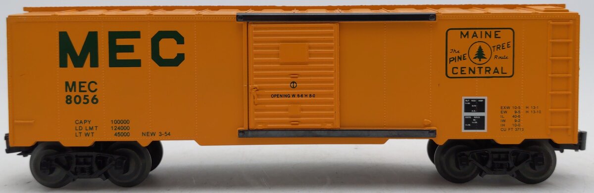 Williams O Gauge MEC Box Car #8056 EX