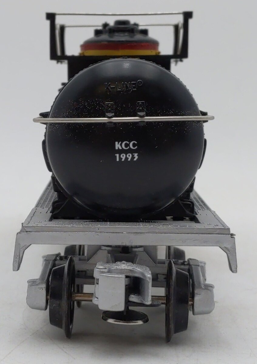 K-Line K90003 O Gauge K-Line Collectors Club Black Single Dome Tank Car EX