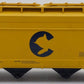 Weaver 603761 O Gauge Chessie System 4-Bay Covered Hopper EX