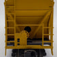 Weaver 603761 O Gauge Chessie System 4-Bay Covered Hopper EX