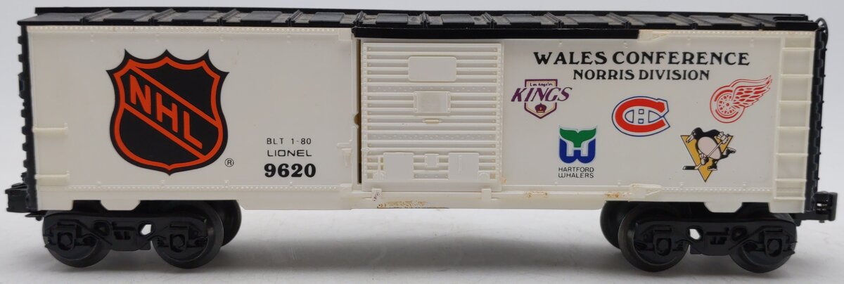 Lionel 6-9620 O Gauge NHL Wales Conference Boxcar EX