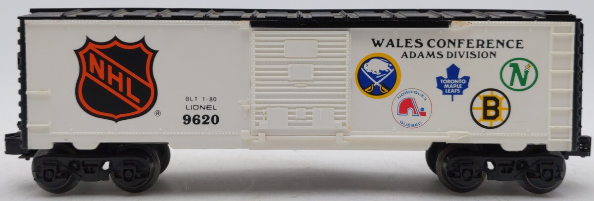 Lionel 6-9620 O Gauge NHL Wales Conference Boxcar EX