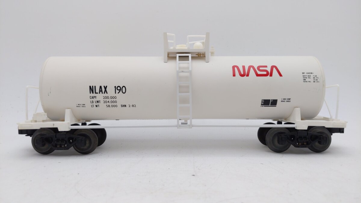 Lionel 6-17899 O NASA 1992 LCCA Convention Tank Car #190 EX
