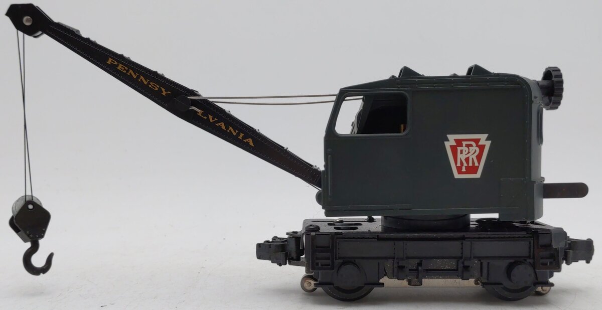 Lionel 6-18410 O Gauge Pennsylvania Operating Burro Crane EX
