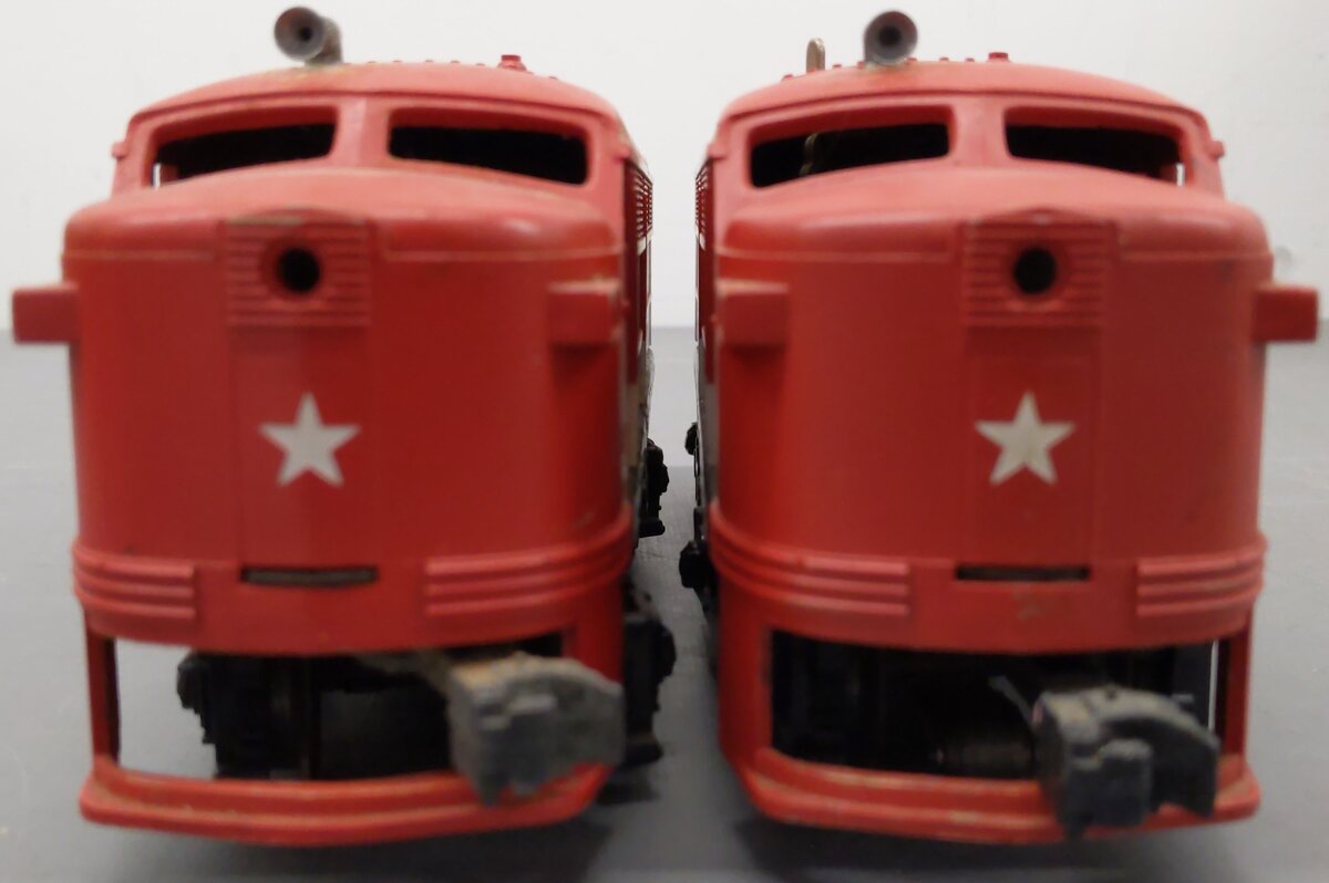 Lionel 211 Vintage O Texas Special AA Diesel Set VG