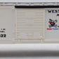 Lionel 6-9622 O Gauge NBA Western Conference Boxcar VG