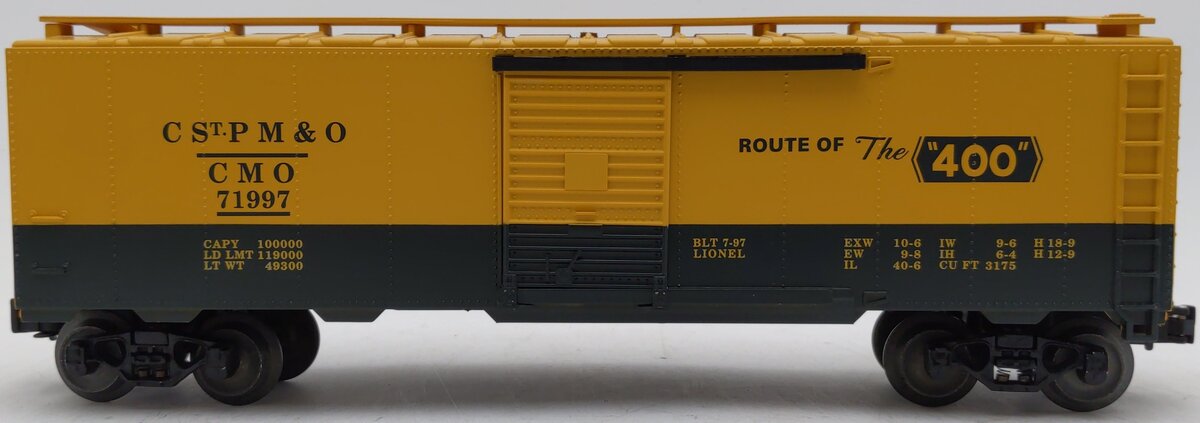Lionel 6-52110 O Gauge LCCA 1997 C St. PM&O Standard Boxcar #71997 EX